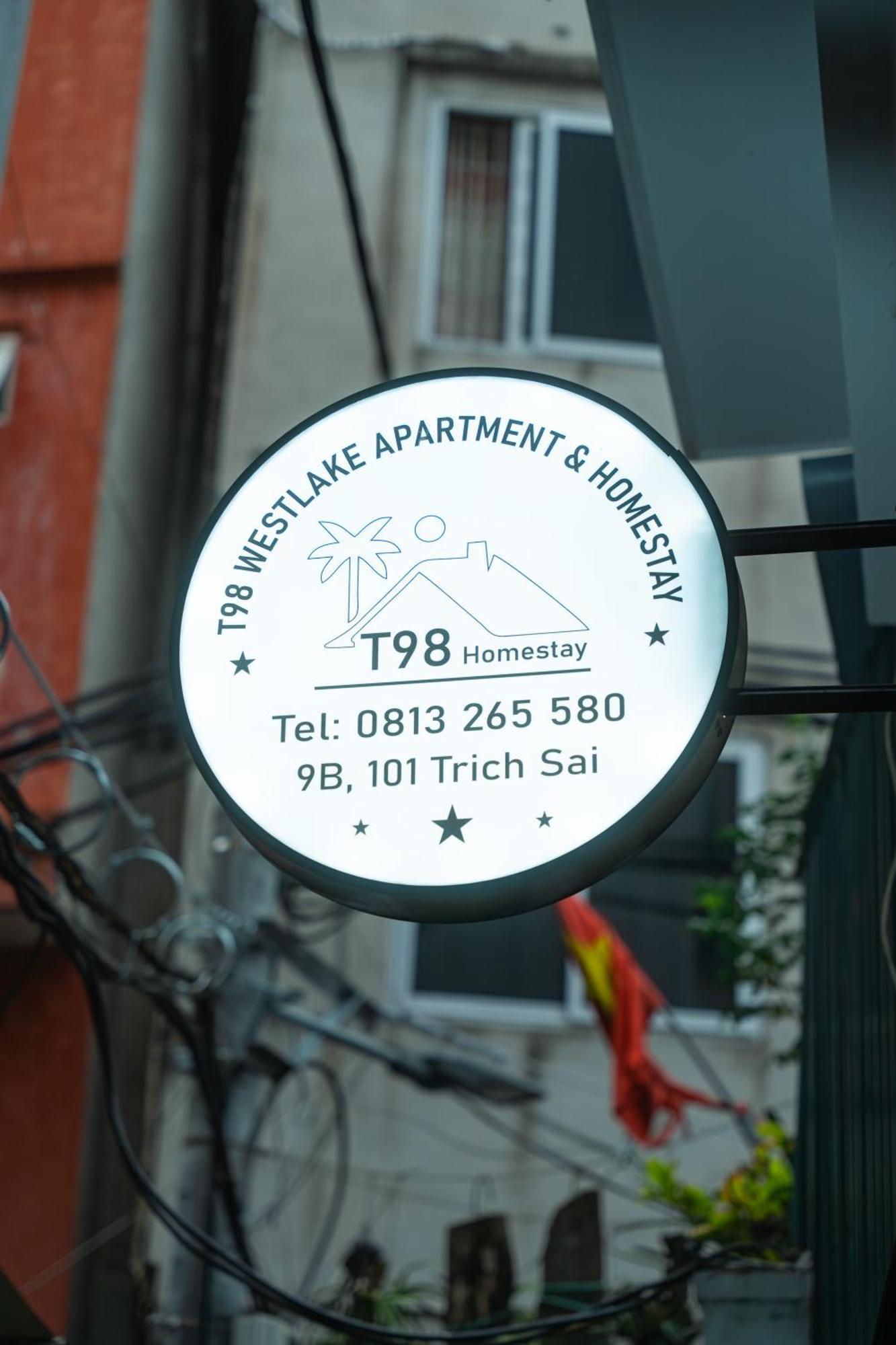 T98 Westlake Trich Sai - Tay Ho Center Lake View Studio Hà Nội Ngoại thất bức ảnh