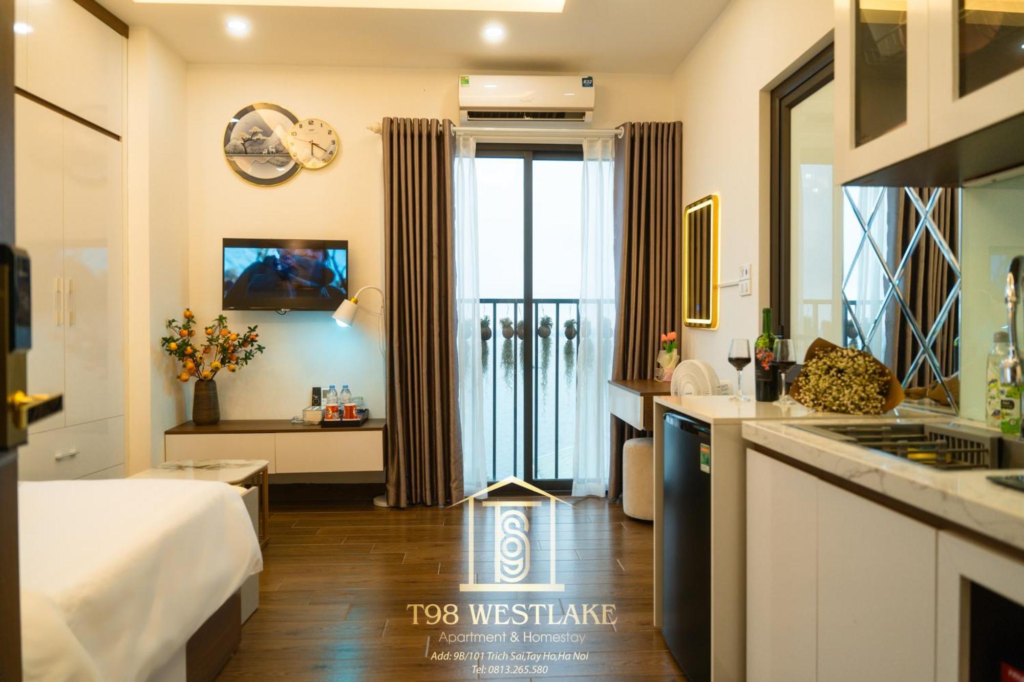 T98 Westlake Trich Sai - Tay Ho Center Lake View Studio Hà Nội Ngoại thất bức ảnh